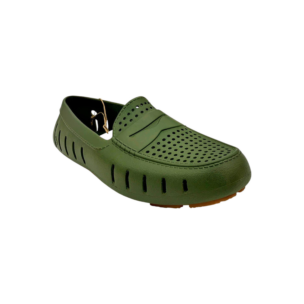 Floafers Men's Slip-On Loafers Country Club Driver Cypress/Gum - Medium